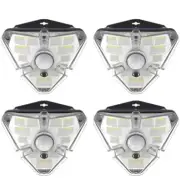 Baseus Wall Lamp Solar Charging 120 Lumens (4 Pack) Black