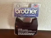 2-pc Brother AX Typewriter 1030 Black Correctable Film Ribbons New in Package