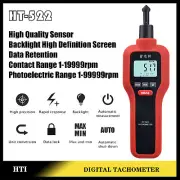 HT-522 Non- Tachometer 2-19999 LCD Digital Pocket Rotation Gauge Rotate Speed