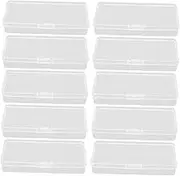 Gadpiparty 10Pcs Blades Recycling Box Razor Blades Container for Safe Disposal Portable Storage Case for Used Blades Multi Functional Razor Storage