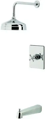 Kingston Brass KB634.BX Metropolitan Tub and Shower Trim Package - Chrome