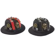 Steampunk Time Hat Steampunk Top Hat Steampunk Hat Steampunk Bowler Hat