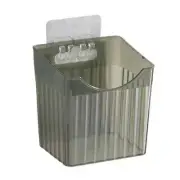 No Punch Wall Mount Plastic Storage Basket Ginger & Garlic Storage Basket~