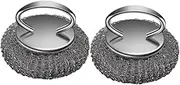 Stainless Steel Sponge Scrubber Set Dish Scrubbers for Cleaning Cast Iron Versatile Kitchen