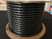ICO-RALLY SWP-1/4 Black Spiral Wrap. 100 ft. Spool