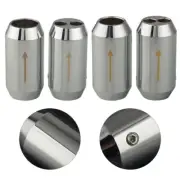 4pcs Set Aluminum Speaker Wire Splitters, Wire Dividers Aluminum for Audiophiles