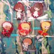 Fate Extella / Apocrypha / Extra / Grand Order / Zero - Clear Rubber Strap - Red