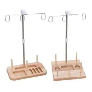 Thread Spool Holder Stand 3 Spools Holder Thread Roll Holder for Embroidery