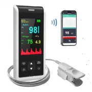 Pulse Oximeter Handheld Fingertip SpO2 PR Heart Rate Finger Blood Oxygen Monitor
