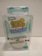 New SOLD OUT Scrub Daddy Soap Daddy Dual Action Soap Dispenser Newest Version
