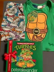BNWT PETER ALEXANDER BABY BOYS TMNT PYJAMA SET SIZE 3-6mths