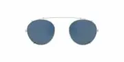 Oliver Peoples 0OV1186C Coleridge Clip 503680 Silver/Blue Round 50mm Men Clip On