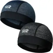 Skull Cap Helmet Liner Beanie Cap Cooling Mesh Cycling Running Hat for Men Women