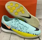 Nike Mens Phantom GT2 Academy DF FG MG Size 11.5 Light Blue Soccer Cleats NIB
