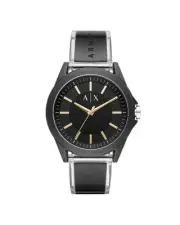 Armani Exchange AX1800 Black Silicone Watch Men Watches