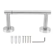 Paper Towel Holder Stainless Steel Rustproof Strong Bearing Capacity Paper Towel Rolls Rack for Kitchen Bathroom Wire Drawing
