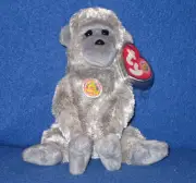 TY VIRUNGA the MONKEY BEANIE BABY - MINT with MINT TAGS - BBOM