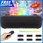 Ultrasonic Aroma Air Humidifier USB Flame Light Purifier Essential Oil Diffuser