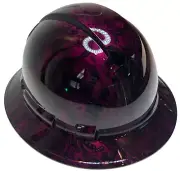 Hydro Dipped Hard Hat Ridgeline Full Brim Custom Purple Kandy Gambler