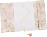 Fabric Book Cover Protector for Notebooks Soft Satin Cover with Double Sided Print Fit for Book Lovers Elegant Design for Superior Protection