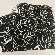NWT Anne Klein Women’s Dress Black White Pattern Fit and Flare US 6