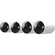 TP-Link Tapo C410 3MP/2K Outdoor Wire-Free Battery Camera - 4 pack Built-in Rechargeable Lithium-ion Battery / Smart Person Detection [Tapo C410(4-pack)]