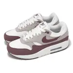 NIKE 耐吉 休閒鞋 WMNS AIR MAX 1 女鞋 白 紫 SMOKEY MAUVE 氣墊 經典 運動鞋 DZ2628-104