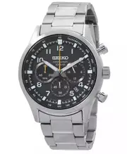 Seiko Discover More Sport Chronograph Tachymeter Quartz SSB447P1 100M Mens Watch