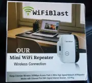Mini WiFi Repeater Wireless Connection Range Extender 300Mbps Access
