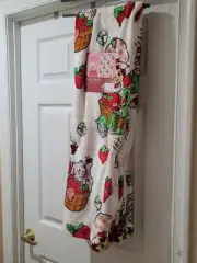 Strawberry Shortcake Throw Blanket New