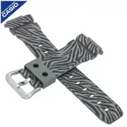 Genuine Casio Watch Strap Band for DW-6900ZB-8V DW 6900ZB DW 6900 ZEBRA BLACK