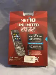 LG 620G / LG620G Slider Phone, NET10 Branded, 1.3MP Camera, 2.2" LCD- NEW IN BOX
