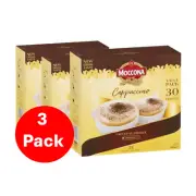 Moccona Coffee Sachets Cappuccino 90 Pack