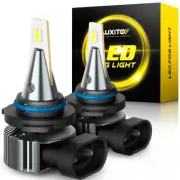 AUXITO Daytime Running Light 28W 4000LM Super Bright LED 9006 Fog Light Bulbs US (for: BMW)