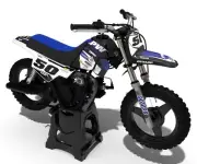 Full Custom Graphic Kit STRENGTH STYLE Yamaha pw pee wee 50 decals stickers