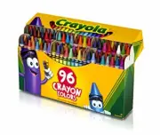Crayola Crayons Art Tools 96 ct. Durable, Long-Lasting Colors, Built-in Shar
