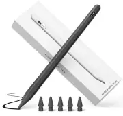 Black Stylus Pen for iPad,35 Mins Fast Charging for Apple iPad Pencil,Palm Re...