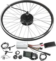 Electric Bicycle Rear Wheel Conversion Kit Efficient 36V 250W Hub Motor LCD Display for Riders