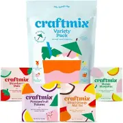 Craftmix Variety Pack, Makes 12 Drinks, Skinny Cocktail Mixers, Mocktails Non...
