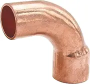 SOMATHERM FOR YOU - Curve with Large Radius lot 90° - Male Socket - for Copper Tube Diameter 16 - Bag 2 Parts