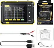 DSO152 Professional Handheld Digital Oscilloscope with 2.5MSa/s Sampling Rate 200KH/z Analog Bandwidth 800 VPP and PWM Capability(Standard Kits)