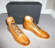 BNIB OLIVER SWEENEY SALERNO TAN BROWN LIGHTWEIGHT BOOTS UK 12 but a Tad Small