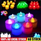 Flameless LED Candles Tea Lights Battery Operated Realistic Candle Decoration AU