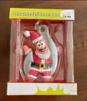 SpongeBob SquarePants Santa Patrick Star sitting on Anchor RETIRED! 2006 NOS