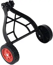 Trimmer Support Wheel Adjustable Lawn Mower Auxiliary Wheels User-Friendly String Attachment, Wheel, Push Behind