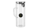 Lemon & Lime 1.8L 28cm Glass Cold Drinks Juice Water Fridge Jug Pitcher w Lid