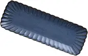 UTHCLO 1pc Sashimi Plate Rectangular Serving Dish Fancy Dinnerware Plates Rectangle Serving Plates Sushi Plate Fish Platter Serving Dishes Porcelain Serving Sashimi Dish Party Ceramics