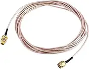 XYWHPGV Low Loss RF Coaxial Cable Connection Coax Wire R-g-178 SMA Male to SMA Female Bulkhead 9.8ft(36f72 c50ec 9c2d3 b70a2 83013 2a7d2