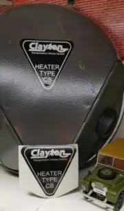 Land Rover Series 1 86 88 107 2 Vintage Clayton Heater Label Decal Badge