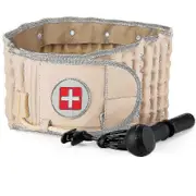 Decompression Back Belt Lumbar Spine Support For Lower Back Pain Relief - One Size Fits 29-49 Waist